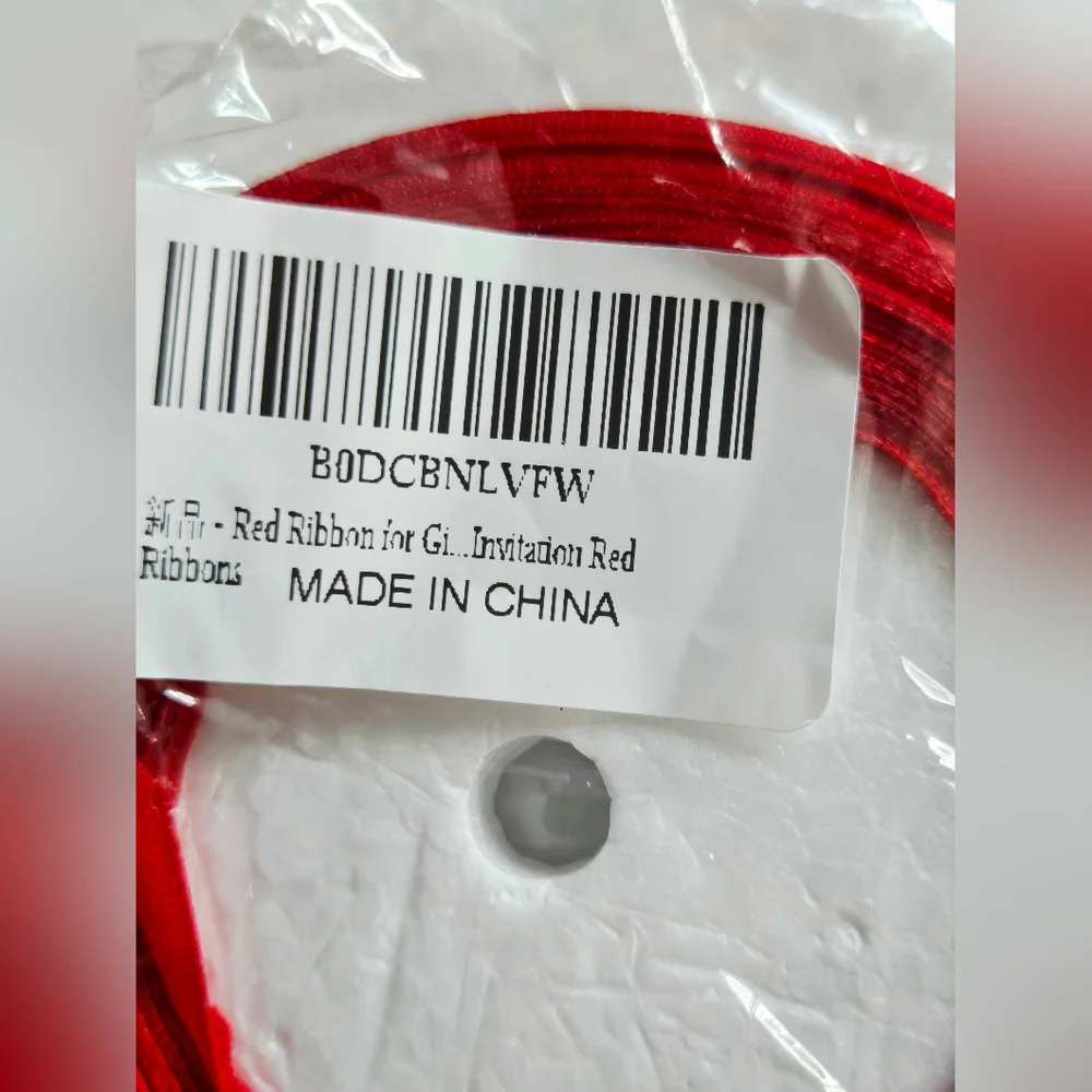 BULK 14 rolls‎ Red Satin 3/8 in 25 Yards Ribbon